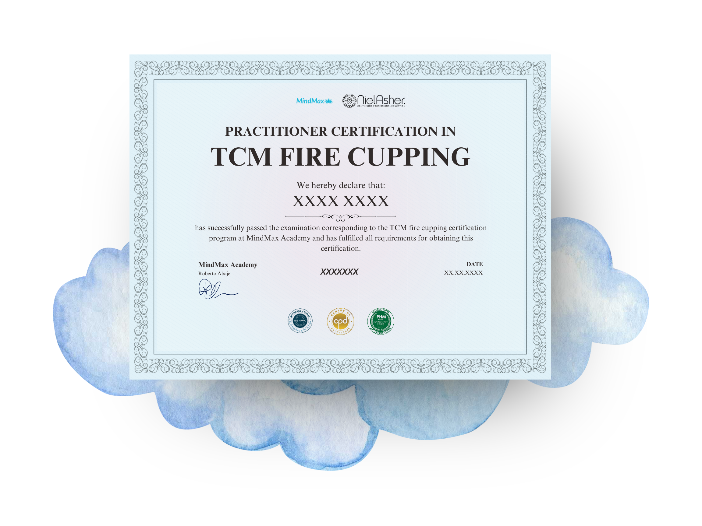 TCM Fire Cupping Certificate
